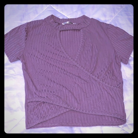 Adorable Wrap Around Design Crop Top - Picture 1 of 5
